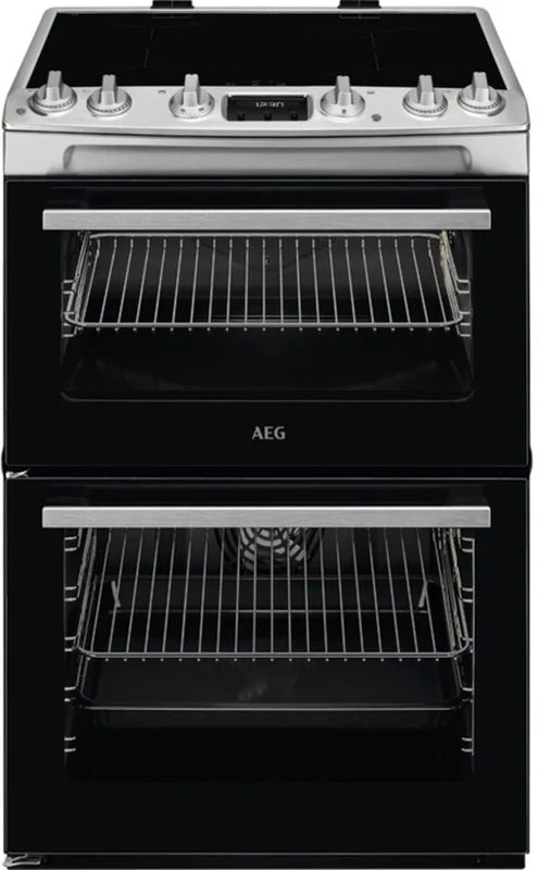 AEG CIX6540ACM 60cm Electric Cooker with Induction Hob in Stainless Steel GRADE A