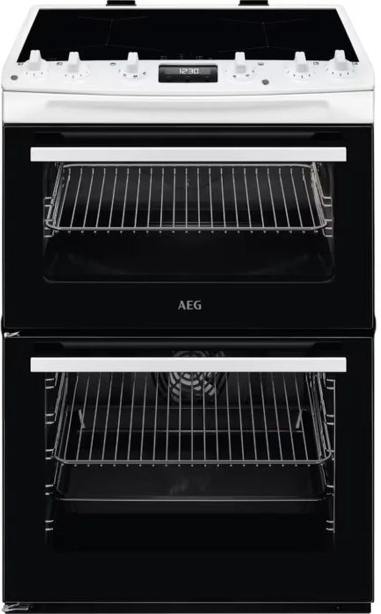 AEG CIX6540ACW 60cm Electric Cooker with Induction Hob in White GRADE A