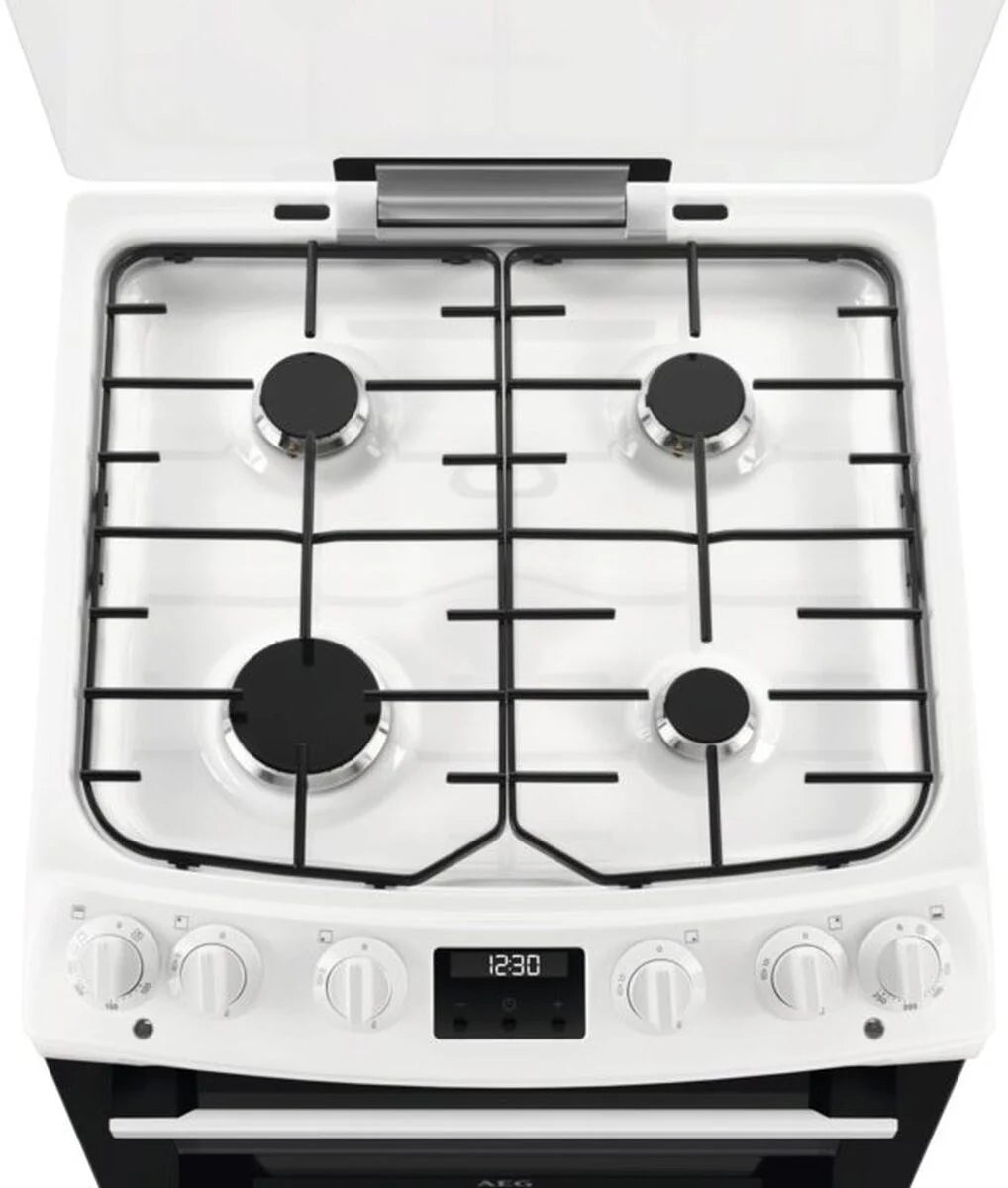 AEG CKX6540ACW Cooker Dual Fuel 60cm in White GRADE B