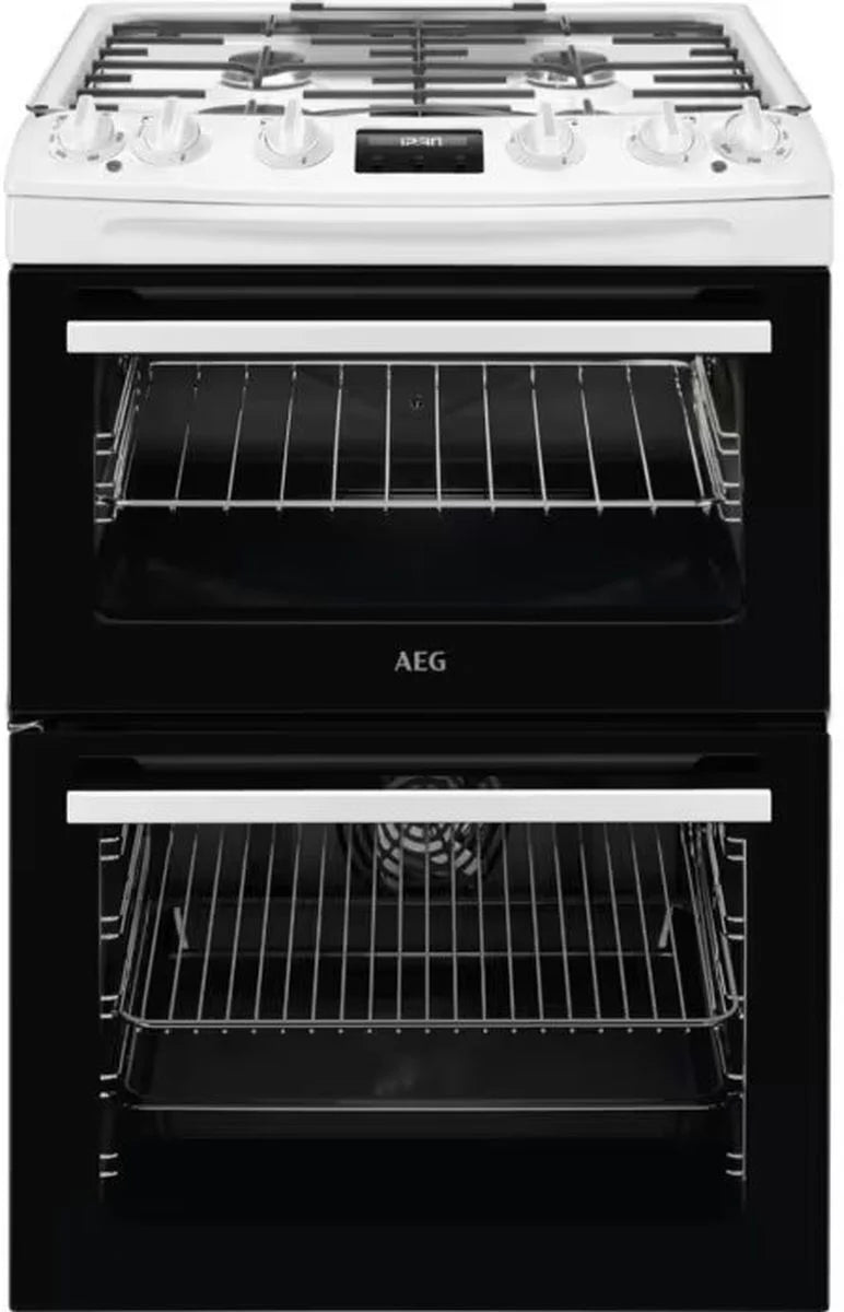 AEG CKX6540ACW Cooker Dual Fuel 60cm in White GRADE B