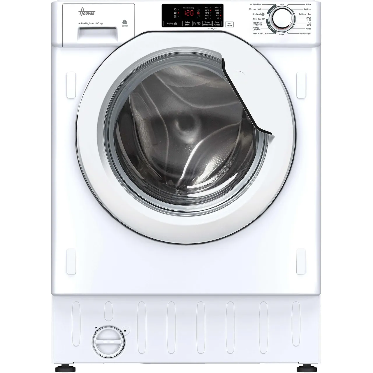 Hoover HBD485D14/1-80 Washer Dryer Integrated 8kg + 5kg 1400rpm White