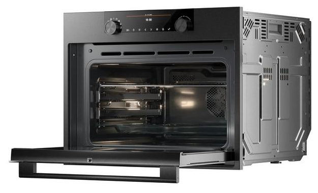 Asko OCM8478B Built in Combi Steam Microwave Oven in Black GRADE B