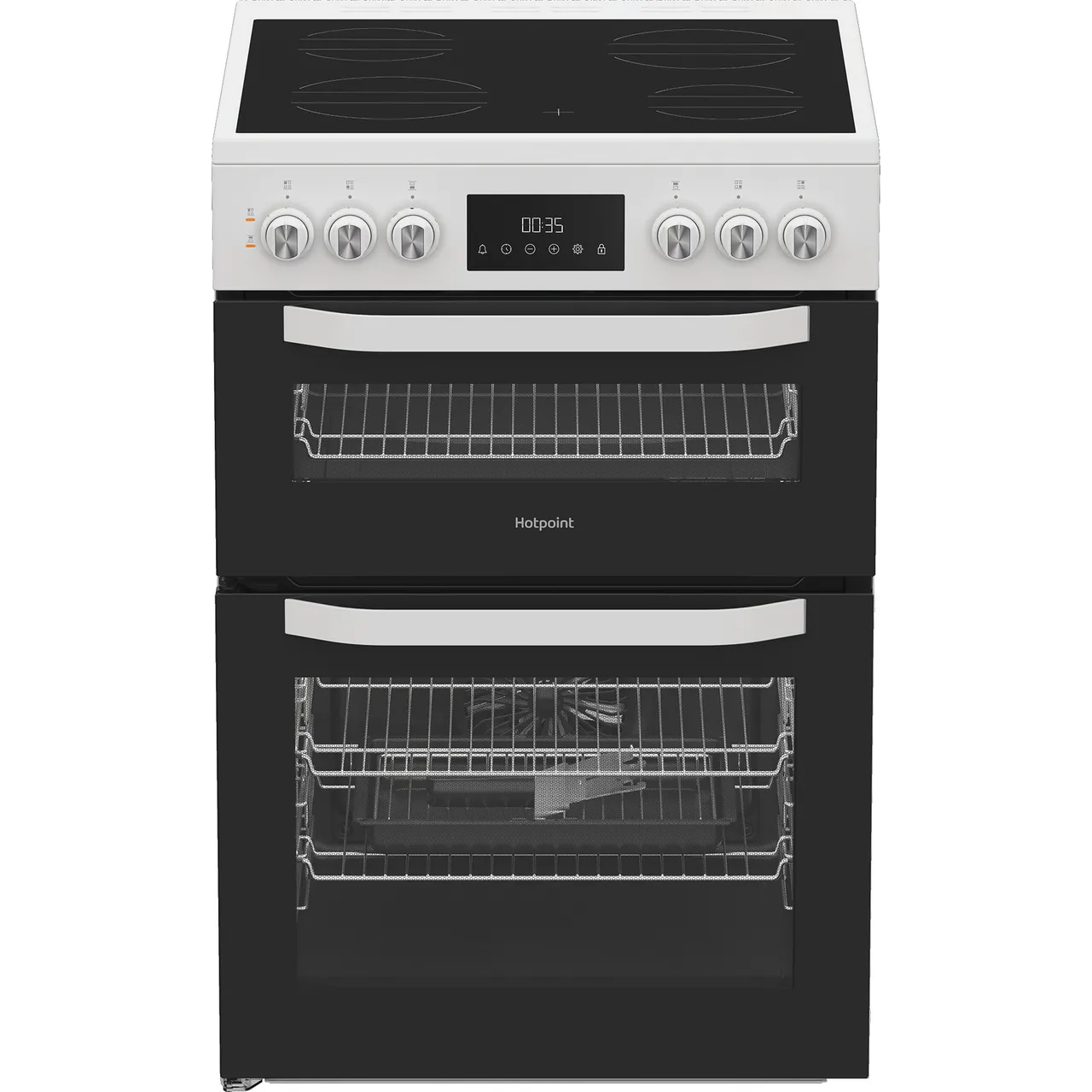 Hotpoint HTE6VDCW Electric Cooker 60cm Induction Hob White GRADE B