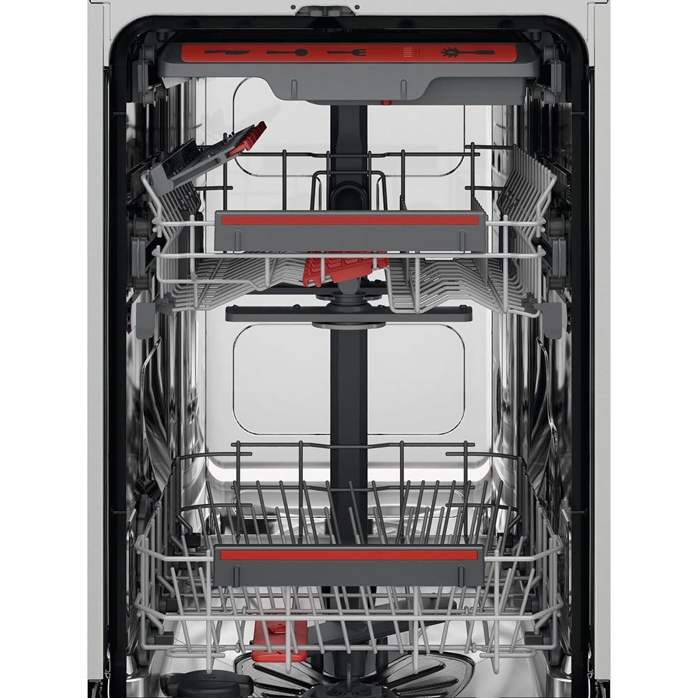 AEG FFB73527ZM Slimline Dishwasher Freestanding Stainless Steel