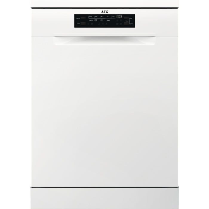 AEG FFB75727PW Full Size Dishwasher Freestanding in White