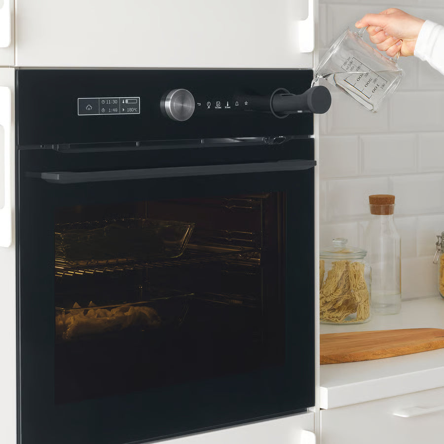 AEG Built FINSMAKARE 004.118.84 Single Oven Built in Black