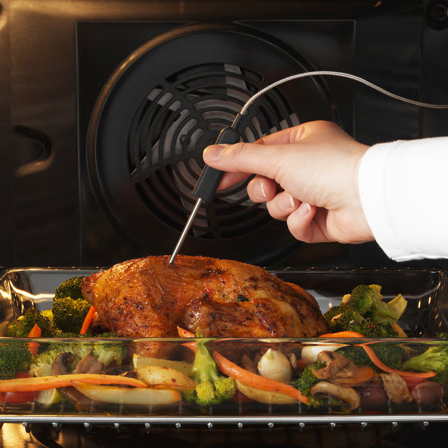 AEG Built FINSMAKARE 004.118.84 Single Oven Built in Black