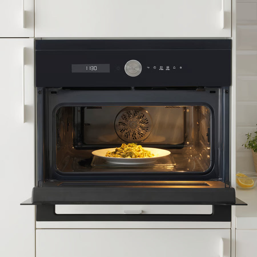 AEG Built FINSMAKARE 604.119.18 Built in Combi Microwave in Black
