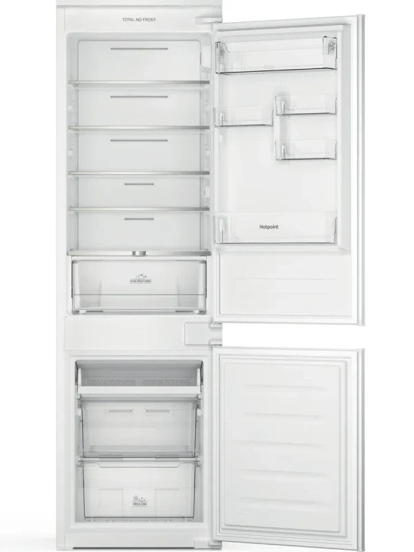 Hotpoint HTC18T112UK 70:30 Integrated Fridge Freezer Sliding Rail GRADE A