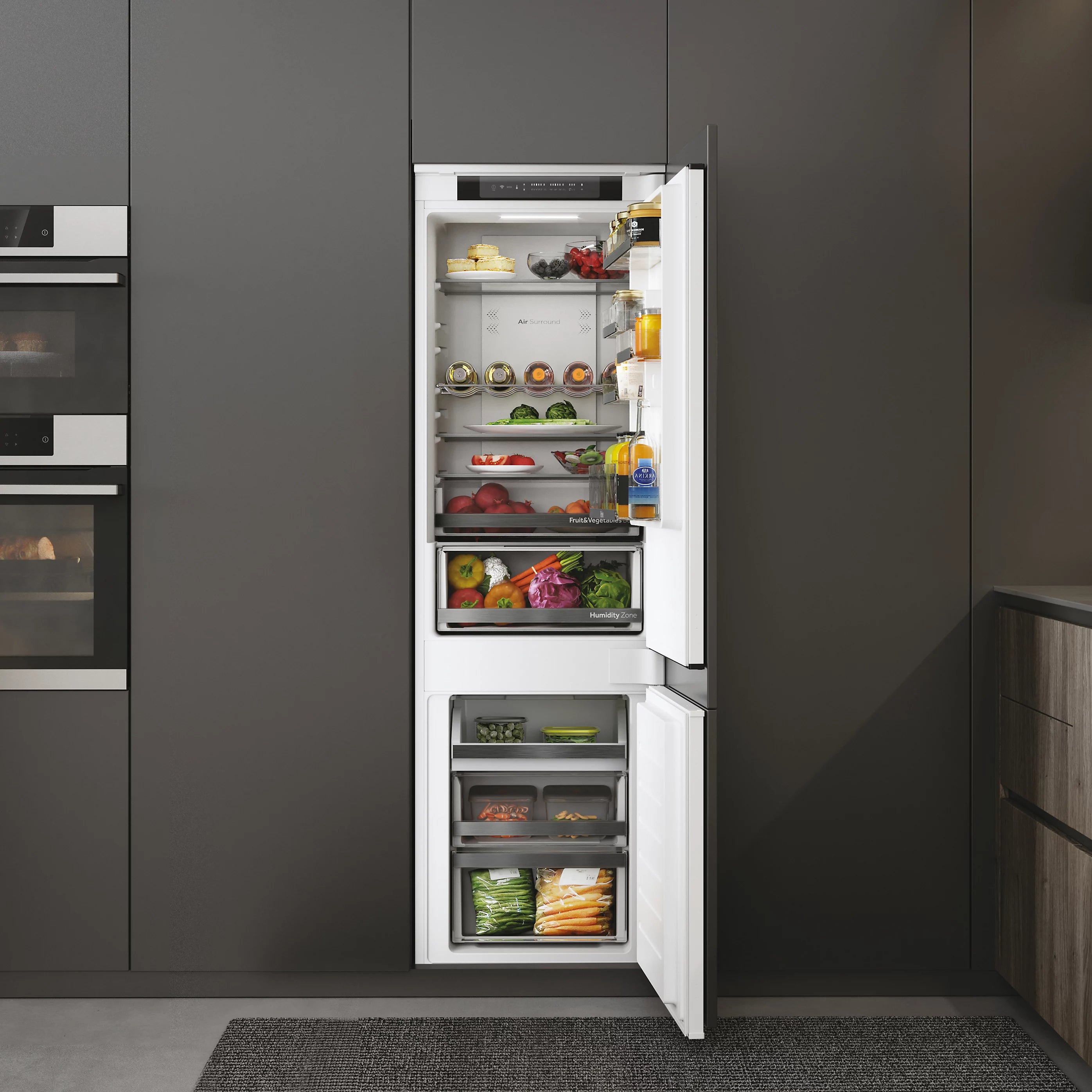 Haier HBW5518DK-1 Integrated D Rated 70:30 Smart Fridge Freezer