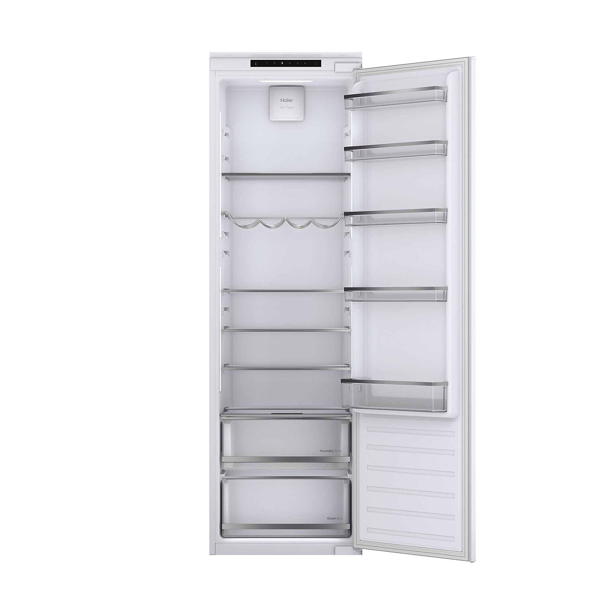 Haier HLE172UK Tall Fully Integrated Fridge Sliding Hinge