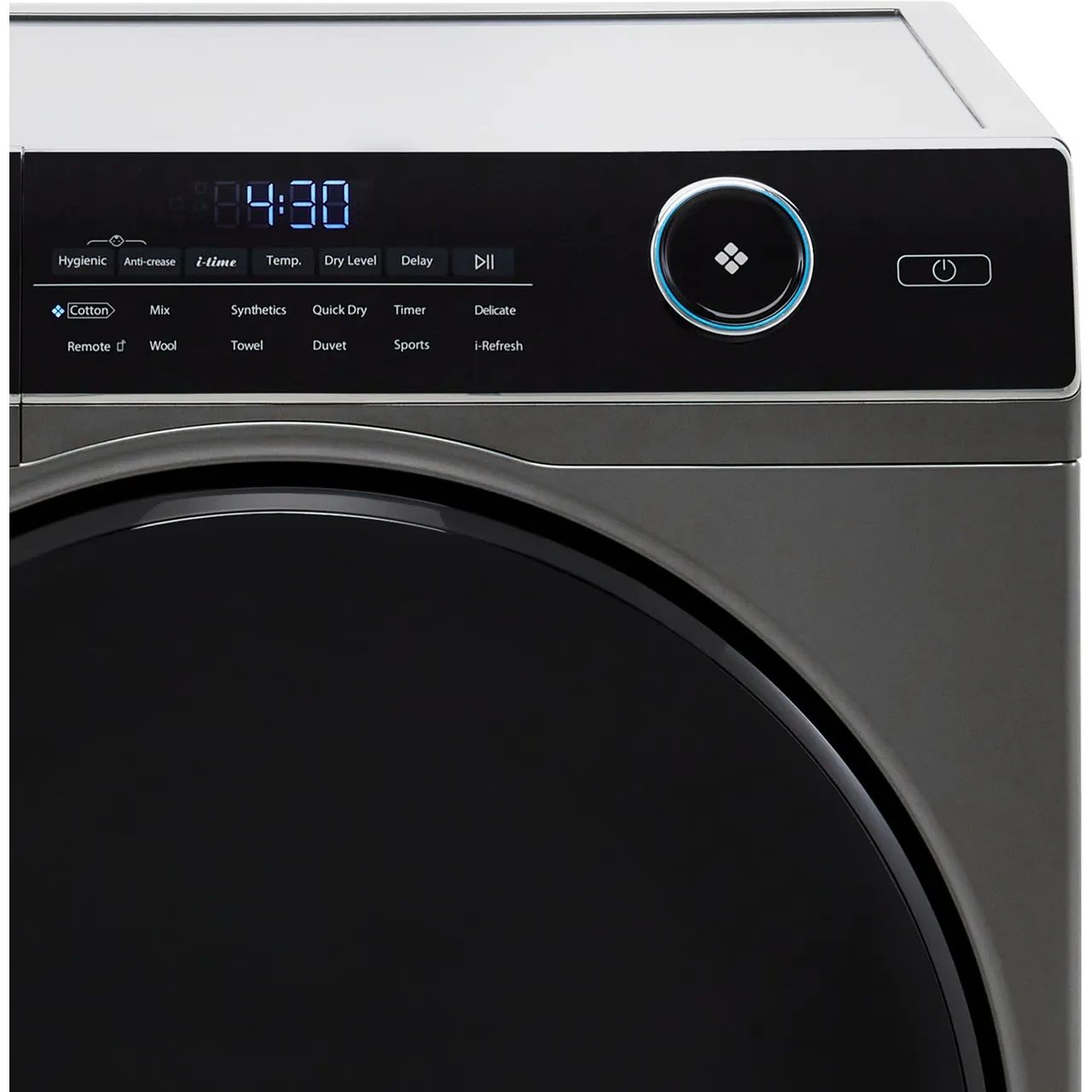 Haier HD90-A2959R Tumble Dryer 9kg Heat Pump Silver Grey