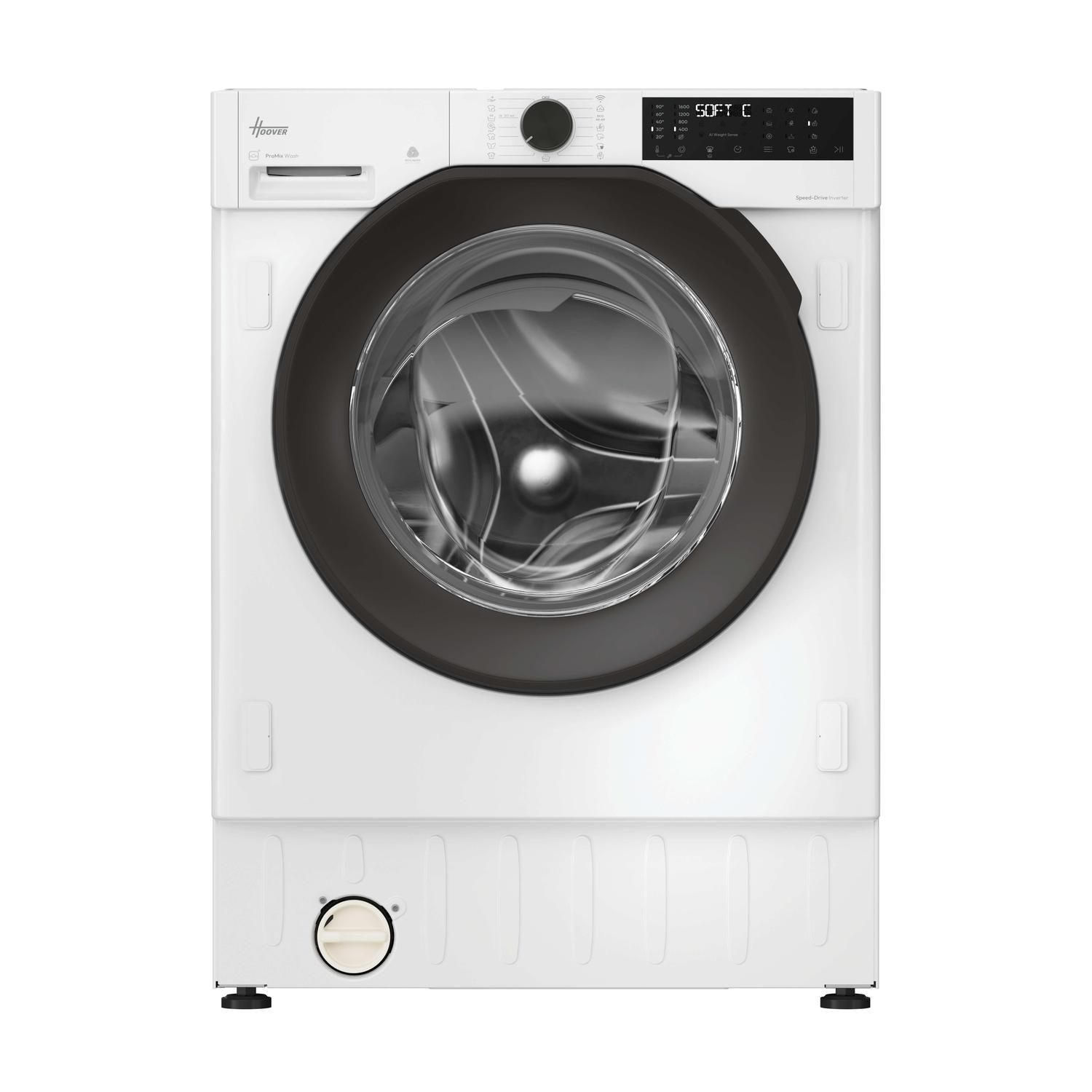 HOOVER BH4S696M6DR9-80 Washer Dryer Integrated 9kg WiFi 1600rpm