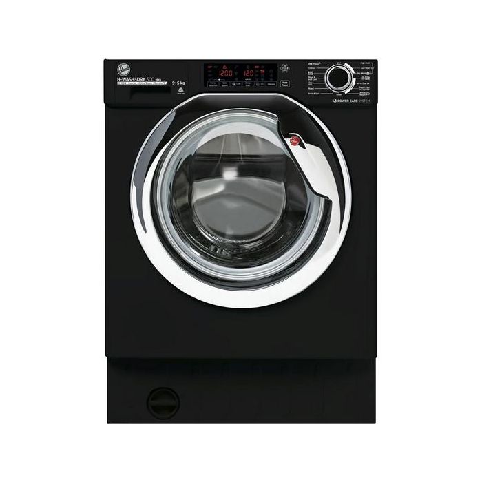 Hoover HBDOS695TAMCBT-80 Washer Dryer Integrated 9kg + 5kg 1600rpm Black GRADE B