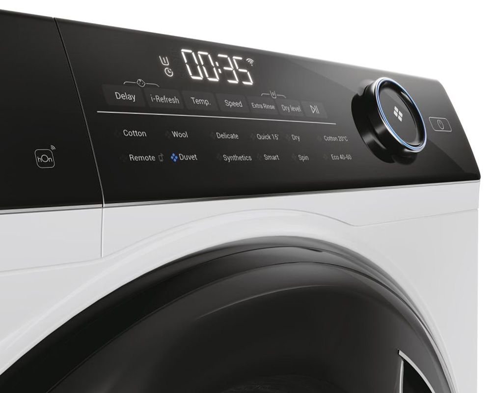 Haier HWD100B1459N Washer Dryer Freestanding 10kg + 6kg 1400rpm White
