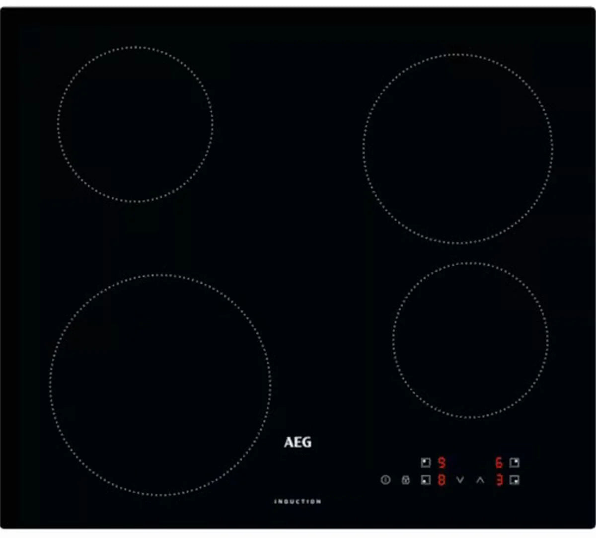 AEG IBX64200CB Induction Hob 4 Zone 60cm in Black