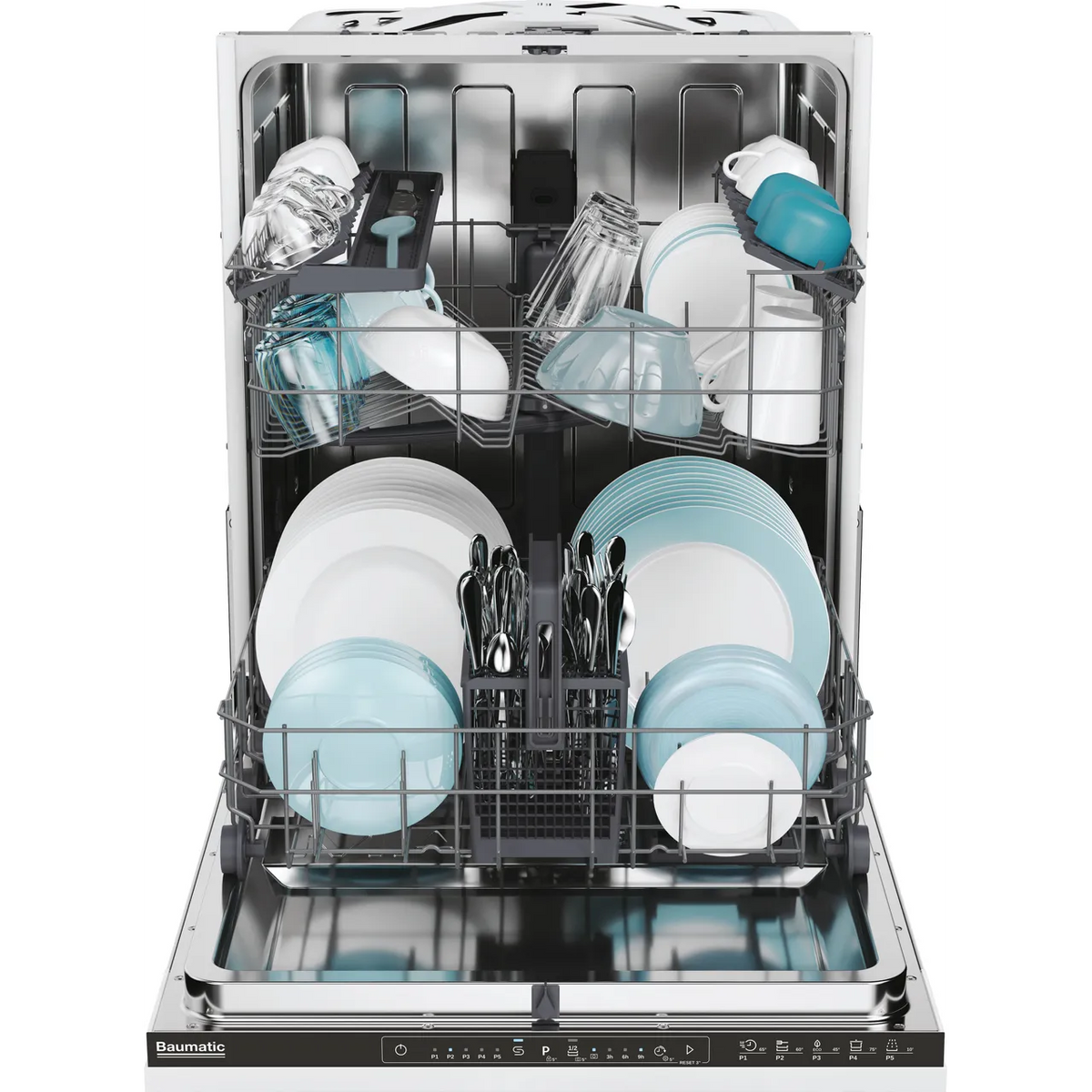 Baumatic BI-3E53E0B-80 Fully Integrated Dishwasher