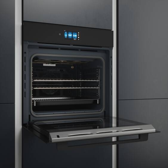 Karlson TFTPYOVBKD Single Oven Electric Pyrolytic Black GRADE B