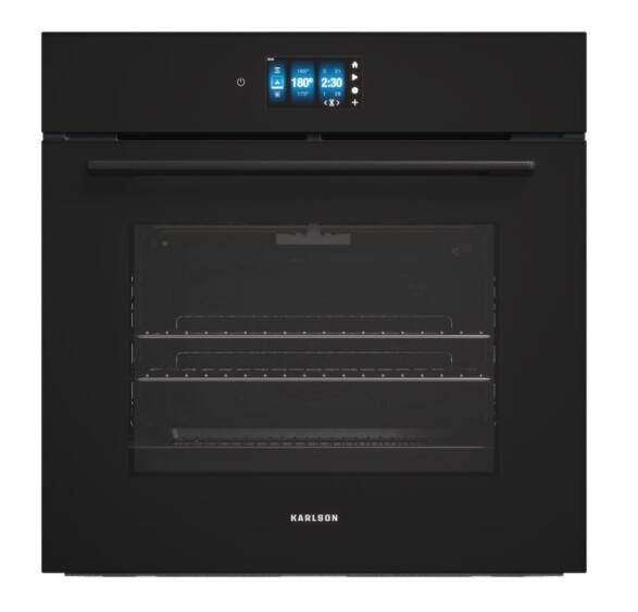 Karlson TFTPYOVBKD Single Oven Electric Pyrolytic Black GRADE B