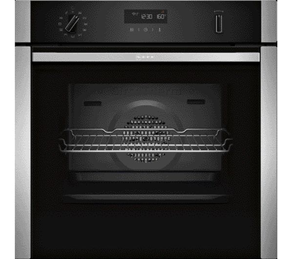 Neff B2ACH7HH0B Single Oven Electric Built In Stainless Steel  Wifi Connected