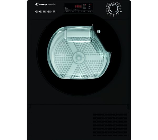 Candy BKTDH7A1TCEB-80 Integrated Heat Pump Tumble Dryer Black GRADE A