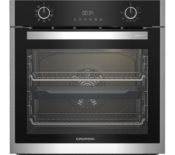 Grundig GEBM19300XC Single Oven Built In in Stainless Steel GRADE A