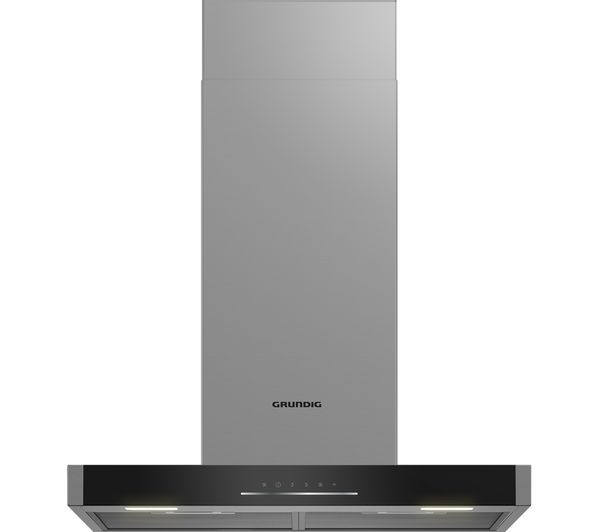 Grundig GDKP2474BBSC 60cm Flat Cooker Hood in Stainless Steel GRADE B