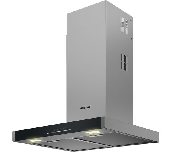 Grundig GDKP2474BBSC 60cm Flat Cooker Hood in Stainless Steel GRADE B