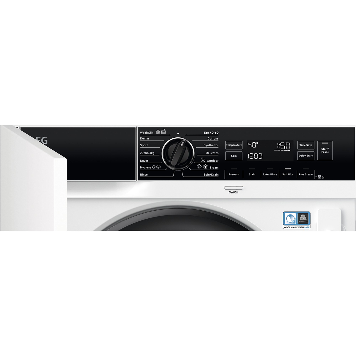 AEG LF7FC8636BI Washing Machine Integrated 8kg 1600rpm ProSteam