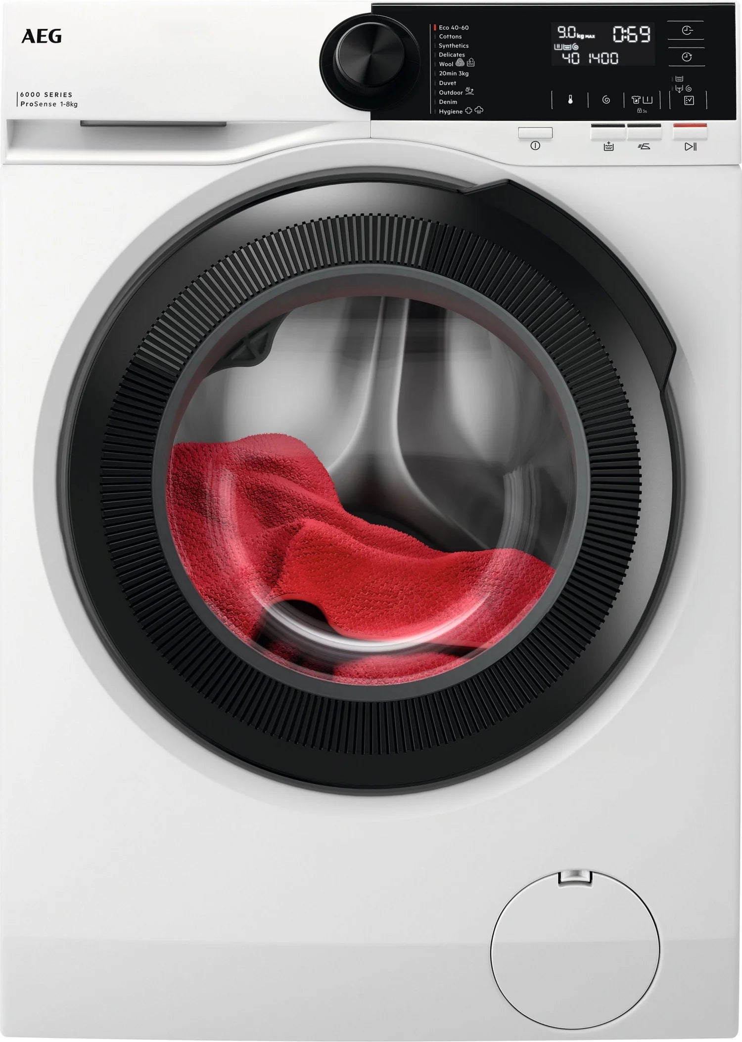 AEG LFR62844B Washing Machine 8kg 1400rpm in White GRADE A