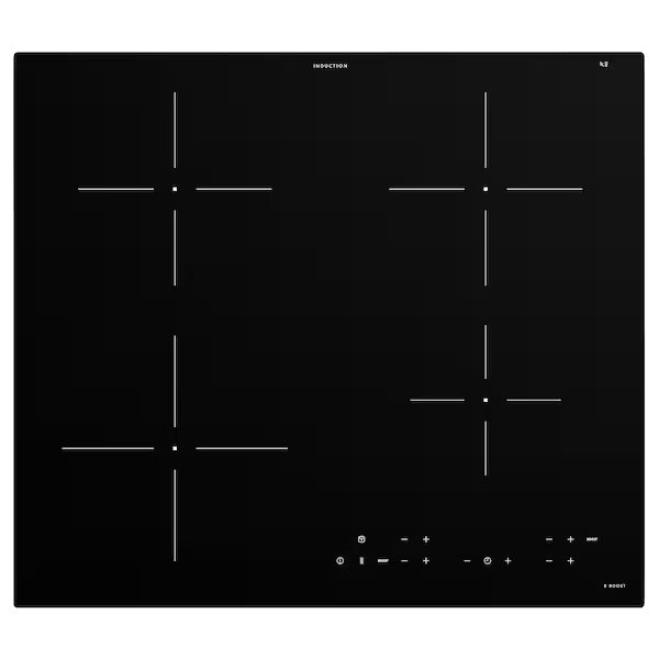 AEG Built 104.670.93 MATMASSIG Induction Hob 60cm 4 Zone in Black