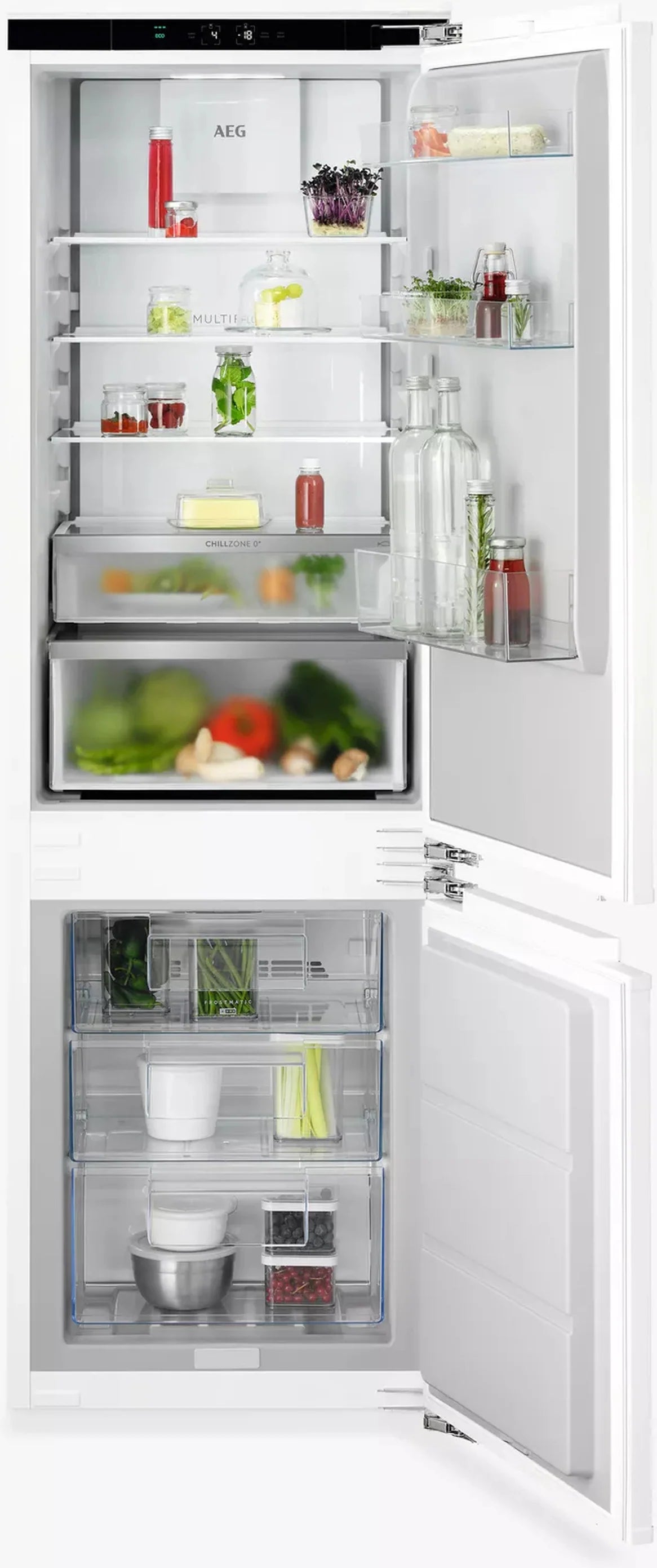 AEG OSC7C181DF Fridge Freezer Fully Integrated 70:30 Frost Free