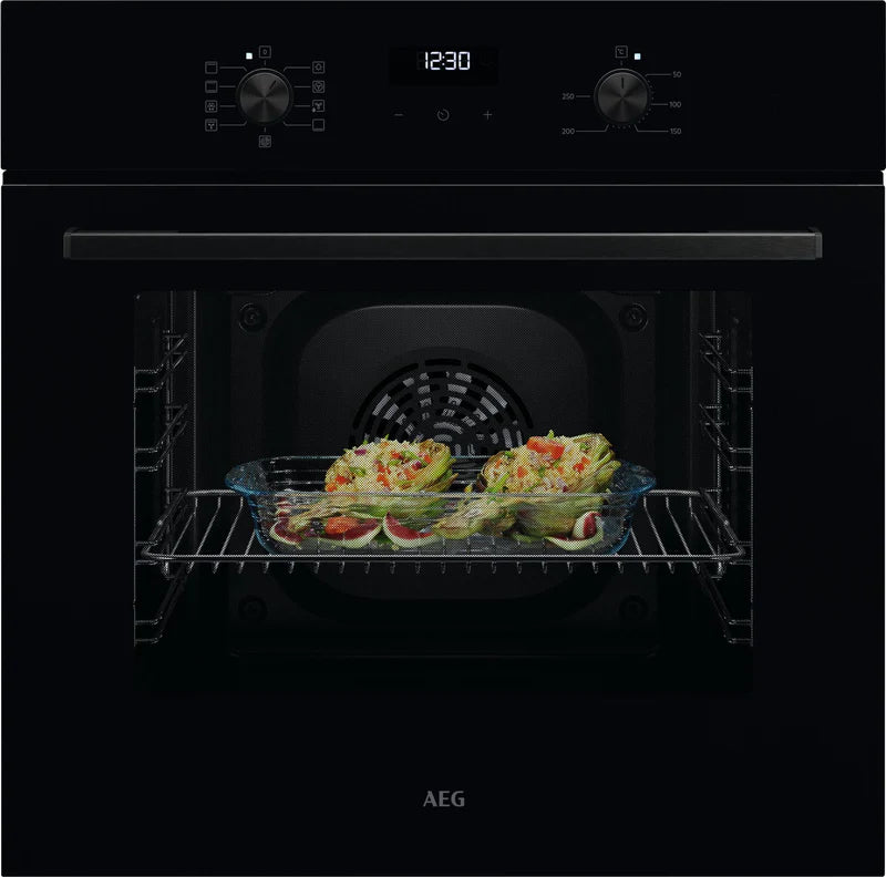 AEG OU5AB20CK Electric Built In  Single Oven in Gloss Black