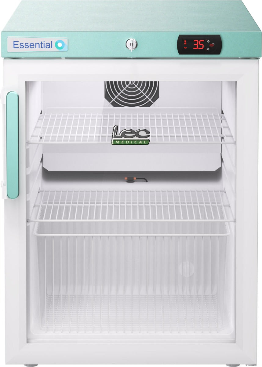 Lec PEGR80DC Pharmacy Refrigerator Essential 80L Glass Door
