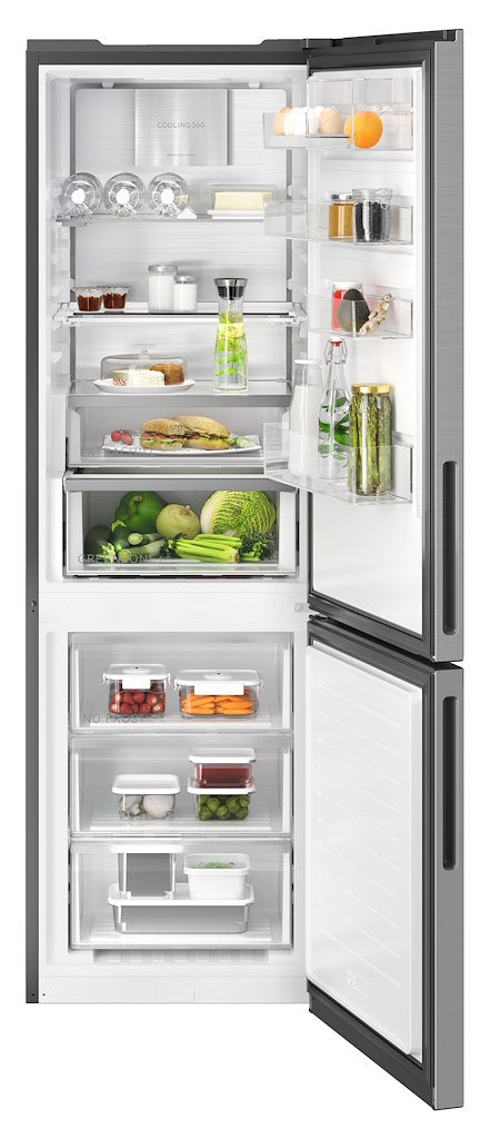 AEG ORC8M321CX 60cm Frost Free Fridge Freezer Stainless Steel REFURBISHED