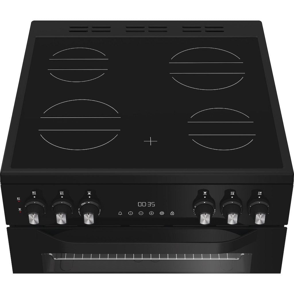 Hotpoint HDE6VDB1 Electric Cooker 60cm Induction Hob in Black
