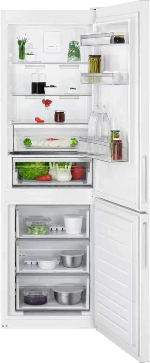 AEG RCB632E3MW 60cm Fridge Freezer Frost Free in White GRADE B