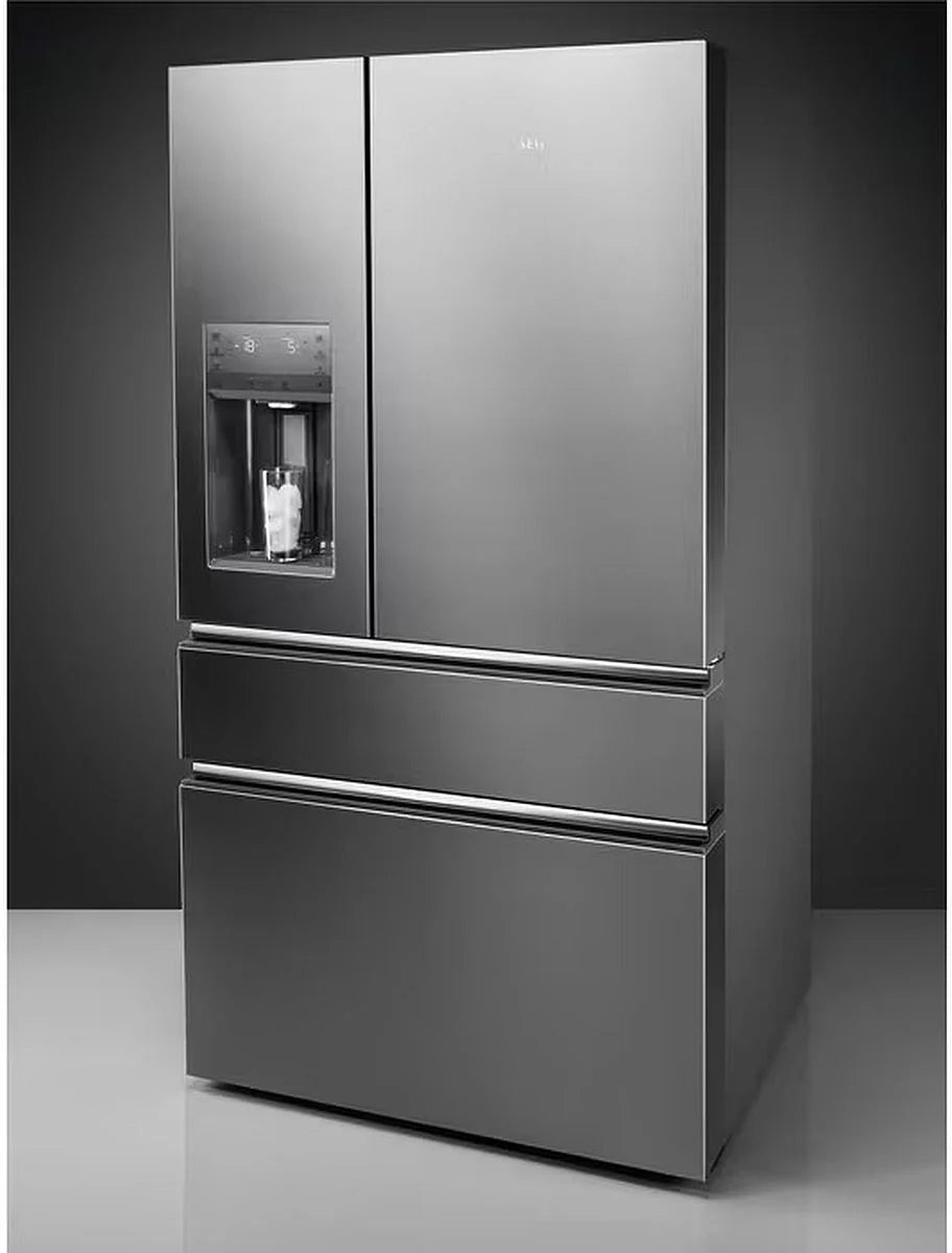 AEG RMB954E9VX Fridge Freezer American Stainless Steel GRADE B