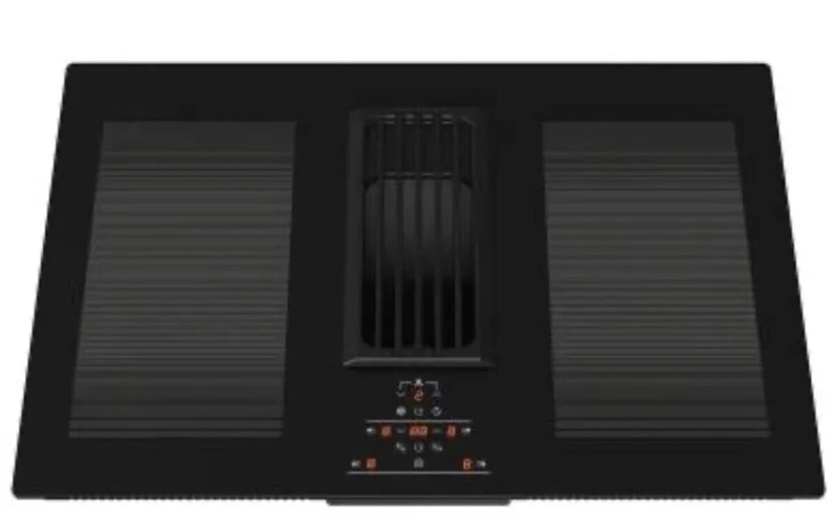 Viceroy WRDDH77 Induction 77cm 4 Zone Integrated Recirculating Hood Black