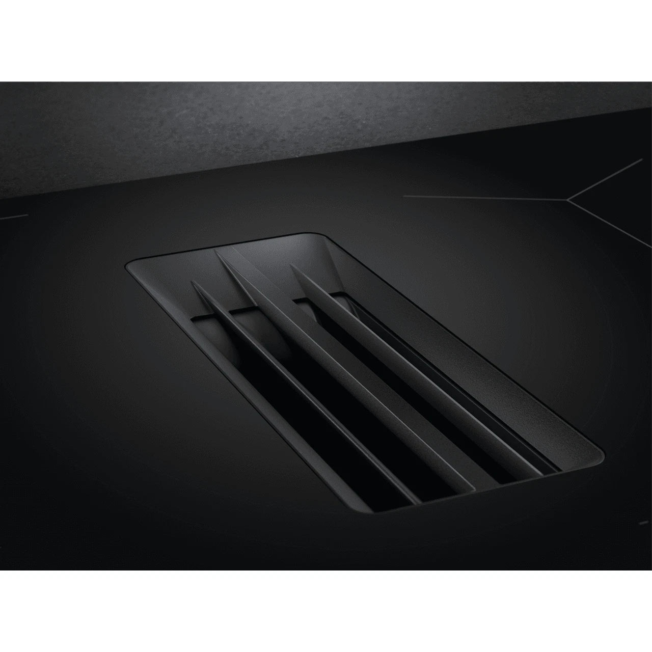 AEG TH84CB03FB Induction Hob + Hood 80cm ComboHob in Black