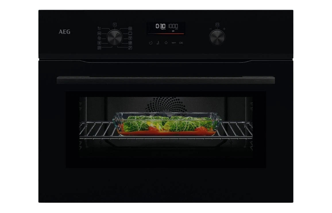 AEG NKK6N501B Combination Microwave and Oven in Black GRADE A