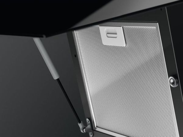 AEG DVX5661HB Chimney Hood 60cm Angled in Black
