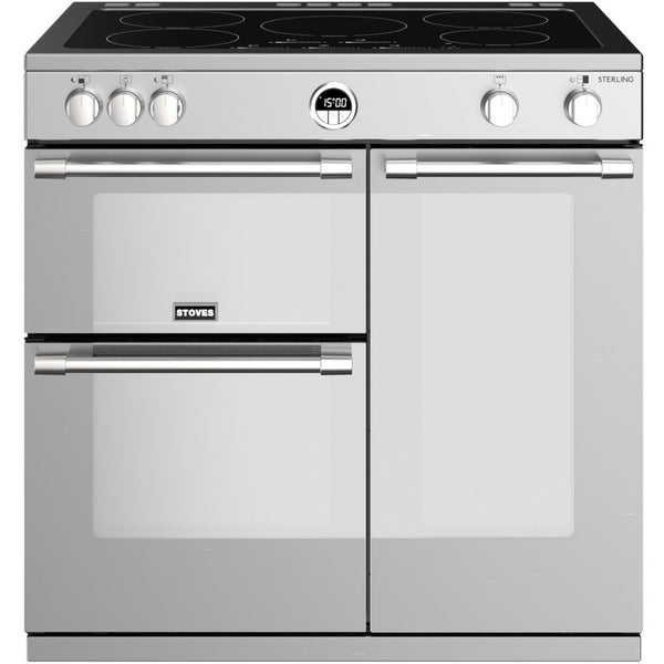 Stoves S900Ei 90cm Range Cooker Induction Sterling Stainless Steel REFURBISHED