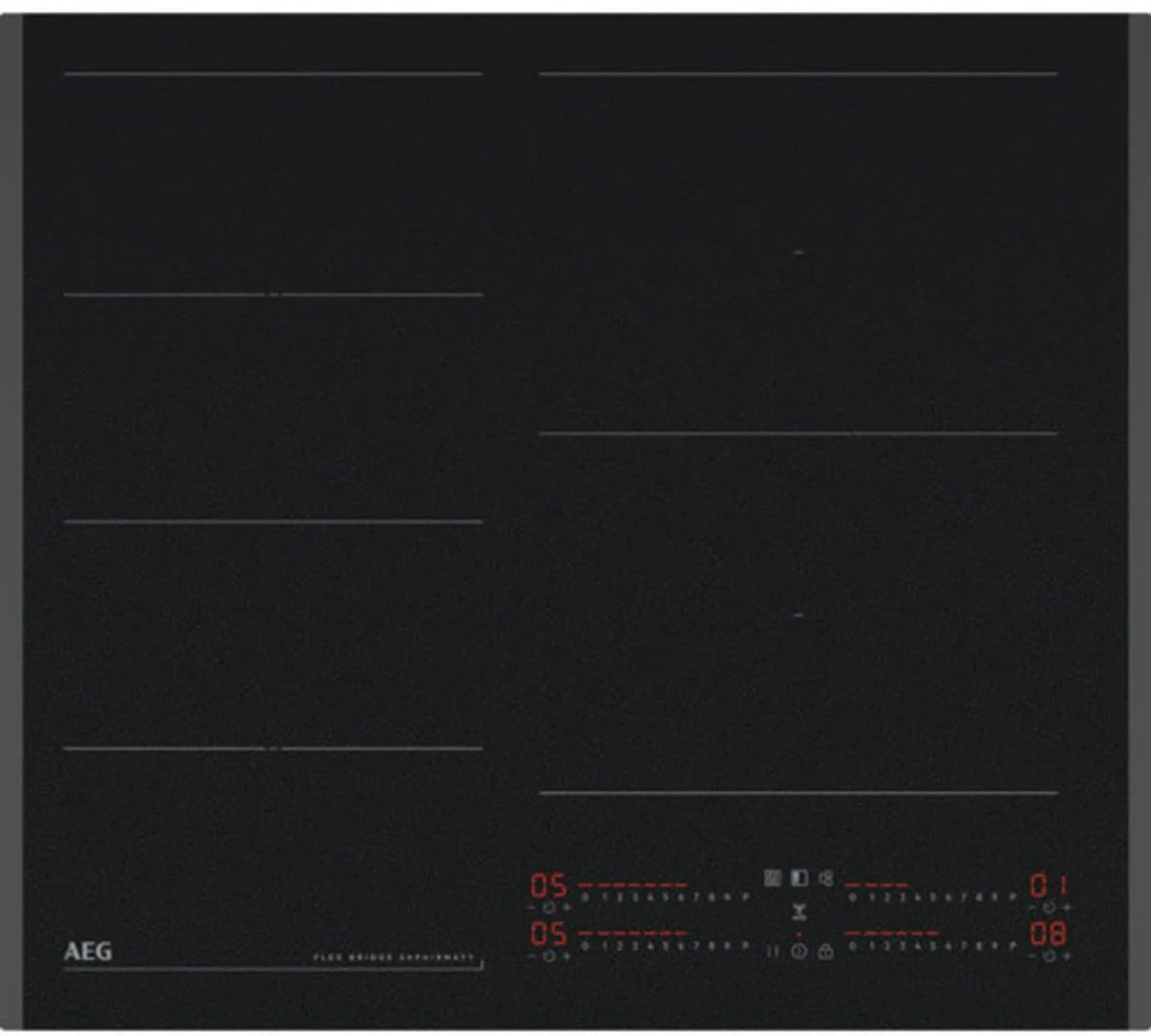 AEG TI64IG00FZ Induction Hob 59cm 4 Zone Black SaphirMatt