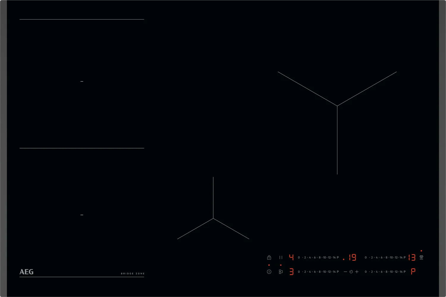 AEG TO84IB00FB Induction Hob Bridge Zone 78cm GRADE A