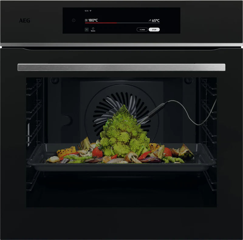 AEG TT9PB831AT Single Oven Electric Built In in Matt Black GRADE A