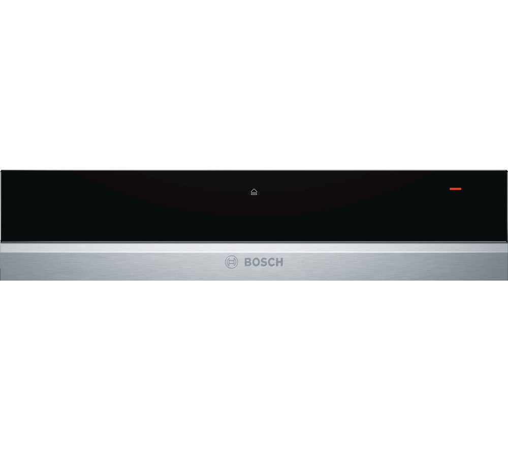 Bosch BIC630NS1B Warming Drawer 14cm in Black and Stainless Steel