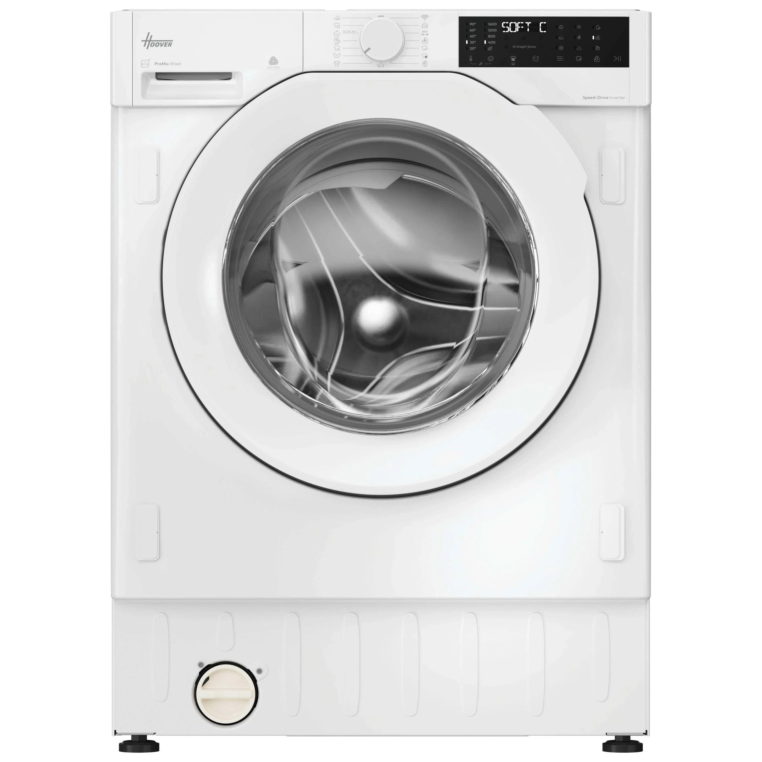 HOOVER BH4S496M6D9-80 Washer Dryer Integrated 9kg WiFi Enabled 1400rpm