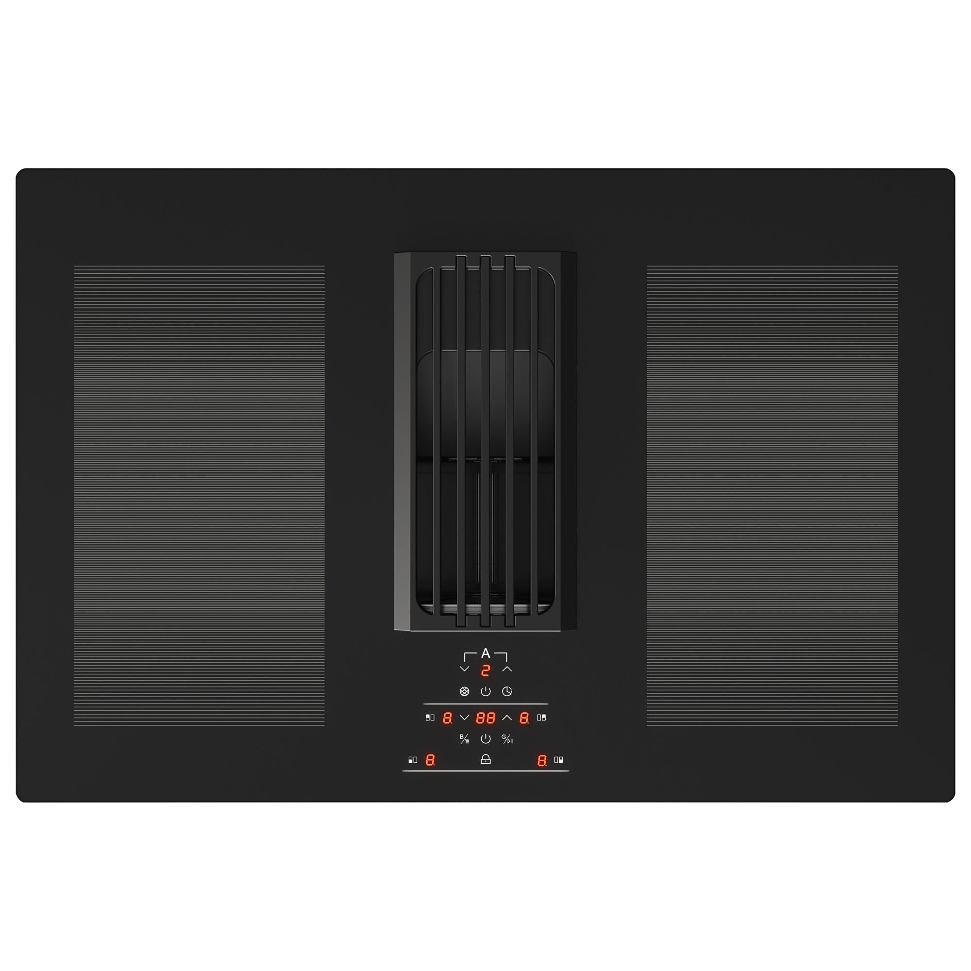 Viceroy WRDDH77 Induction 77cm 4 Zone Integrated Recirculating Hood Black