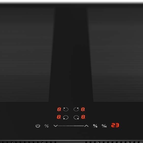 Viceroy WRFLEX60 Induction Hob Flex Zone in Black GRADE B